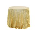 thumbnail image 1 of Feltree Housse de Table Ronde Pailletée pour Célébrations, Déco de Fête Scintillante avec Support Résistant à la Chaleur (Diamètre 47 Pouces), 1 of 7