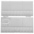 thumbnail image 2 of Paint Storage Box, Pigment Box Lightweight Paint Separation Case Paint Box Foldable  For Watercolor For School For Studio For Acrylic For Gouache For Home, 2 of 8