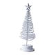 thumbnail image 4 of Mini lámpara de árbol de Navidad de mesa con espiral de estrella y luz LED Blanco, 4 of 7