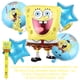 thumbnail image 3 of Decoración de fiesta de cumpleaños de Spongebobed para niños, pancarta de globo, adorno de pastel, suministros para Baby Shower, 3 of 5