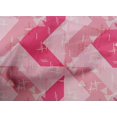 thumbnail image 4 of oneOone Cotton Poplin Fabric Line|Chevron & Triangle Geometric Decor Fabric Printed BTY 42 Inches Wide, 4 of 4