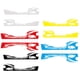 thumbnail image 3 of 2 uds coche retrovisor lateral espejo cuerpo raya vinilo DIY gráfico negro Cola Lado lateral del coche Rayas de vinilo, 3 of 8
