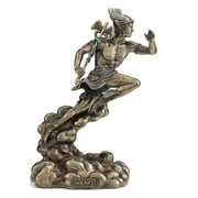 Hermes Running with Caduceus, Myth & Legend Sculpture by Xoticbrands - Veronese Size (Small)