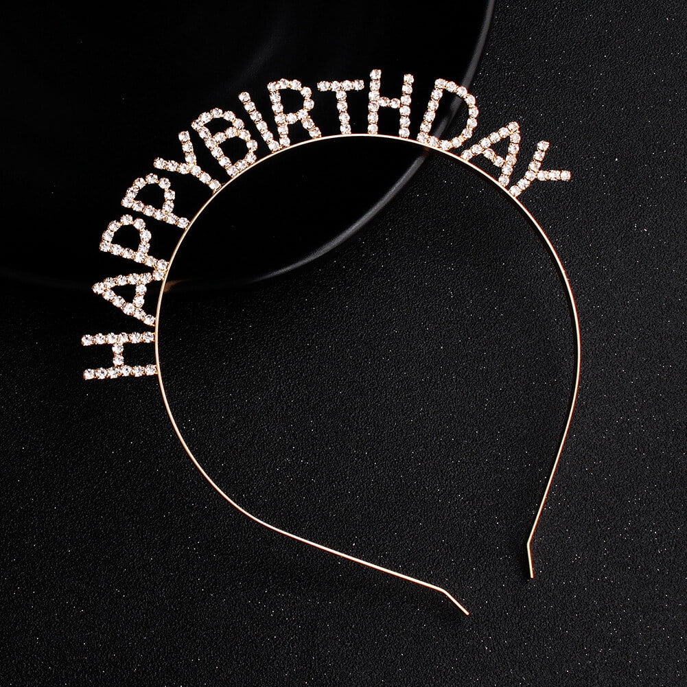 Bandeau Couronne D'anniversaire Fille, Bandeau D'anniversaire