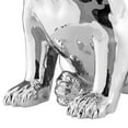 thumbnail image 4 of French Bulldog Sitting Sculpture // Chrome  Black, 4 of 4