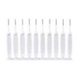thumbnail image 3 of Gap Hole Cleaning Brush, Shower Head Cleaner Tool, Nylon Bristles, Penetrates Small Holes, Removes Clogs, 50pcs, Multi-functional, For Vents Gutters Nozzles, 3 of 7