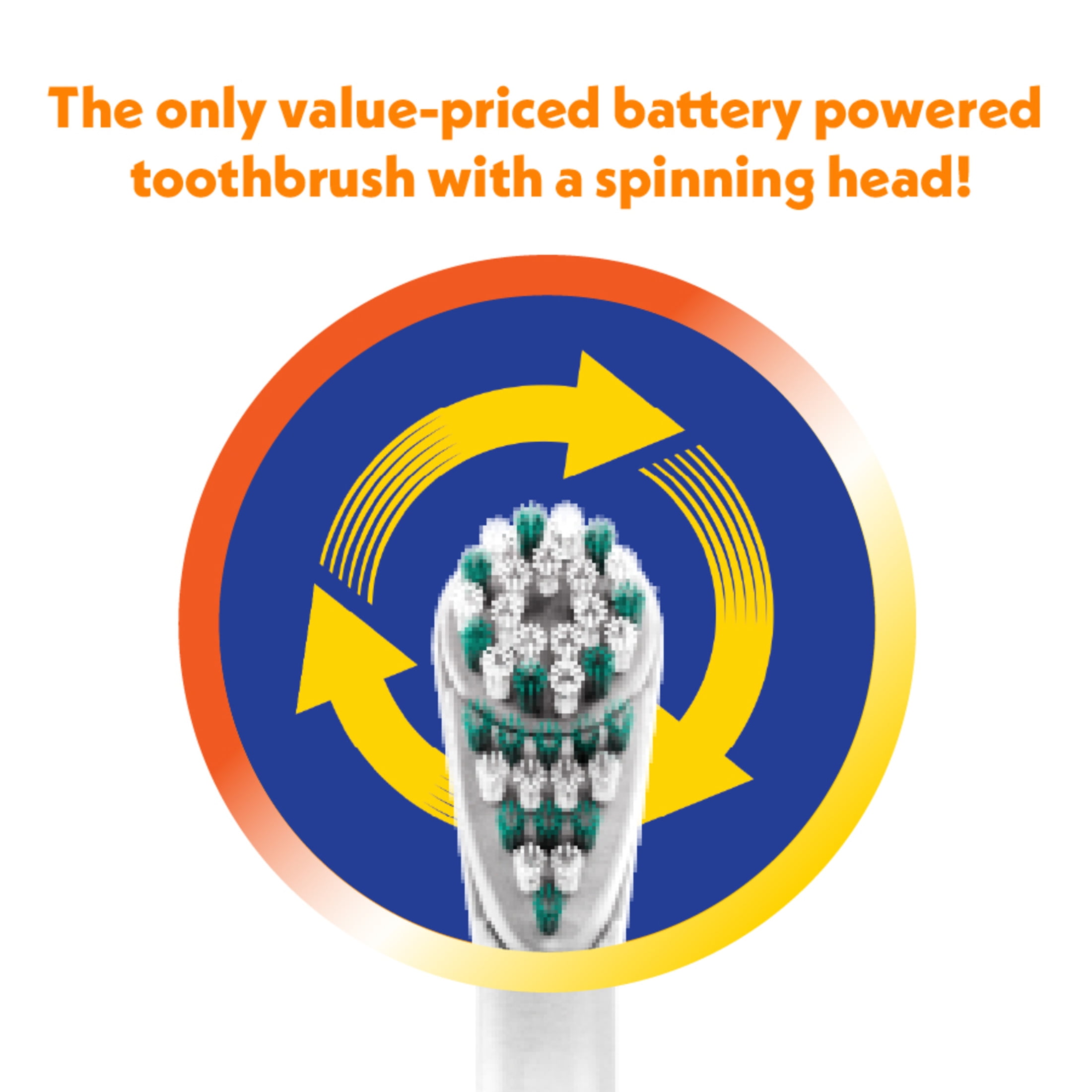 Simply Spinbrush Medium Battery Powered Toothbrush