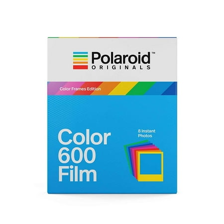 4 x Polaroid Originals 4672 Instant Color Film with Color Frames for 600