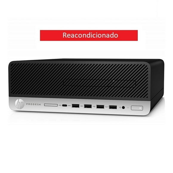 Cpu HP 600 G3 SFF- CORE I5 6TA- 16GB RAM- 240GB SSD- Reacondicionado.