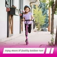 thumbnail image 6 of New Bounce Scooters for Kids – GoScoot Sprint Kick Scooter with Adjustable Handlebar, Durable Ride-On Scooter, Ages 5-8, Pink, 6 of 7