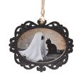 thumbnail image 2 of Adorno Retrato Vintage Fantasma Halloween para El, 2 of 9