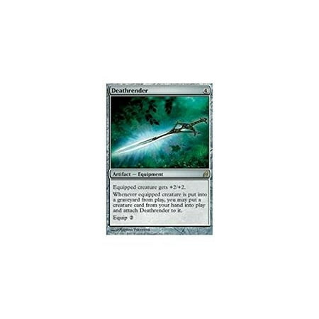 Magic: the Gathering - Deathrender - Lorwyn, A single individual card from the Magic: the Gathering (MTG) trading and collectible card game (TCG/CCG). By Magic the Gathering Ship from