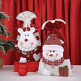 thumbnail image 5 of Christmas decorations knitted bag Christmas Eve gift bag childrens creative gift bag, 5 of 5