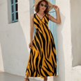 thumbnail image 2 of Animal Print Patterns King Size Sleeveless Dress Dresses Summer Women Dresses Clothing Woman Dresses Dress, 2 of 7