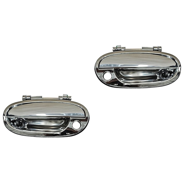 Par de Manijas Puerta Exterior Matiz 2006 A 2015 Chevrolet Plástico Crom Generica