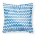 thumbnail image 1 of "Treasures BB7531PW1414 Beach Watercolor Waves Outdoor Canvas Pillow, Multicolor" Caroline's Treasures BB7531PW1414, 1 of 1