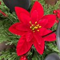thumbnail image 2 of 2025 Artificial Christmas Decor, Traditional Red Green Festive Style For Dining Room Table, 2 of 5
