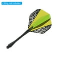 thumbnail image 4 of Uxcell 45mm Dart Shafts, 2BA Plastic Dart Stems - 6 Pack (Black), 4 of 5