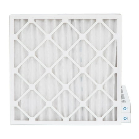 

18x18x2 MERV 8 ( MPR 600 FPR 5-6 ) 2 Air Filters for AC & Furnace. 3 PACK. Exact Size: 17-3/4 x 17-3/4 x 1-3/4