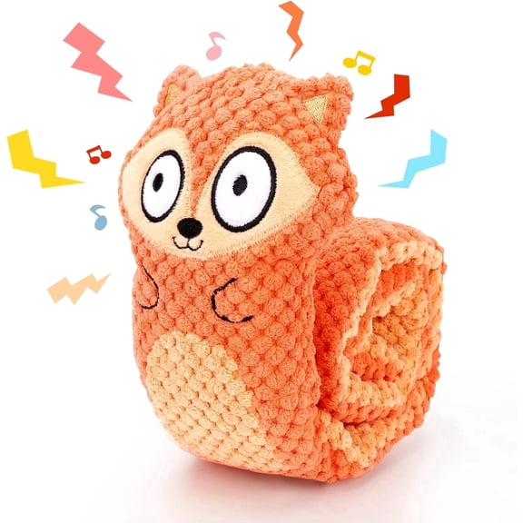 UXVA Squeaky Snuffle Plush Dog Toy, Interactive Treat Puzzle Soft Chew Toy for Boredom Relief & Foraging Training, for Small & Medium Dogs