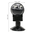 thumbnail image 2 of RENACLIPY Car Dashboard Accessories 1Pack Fine Compass for Directional Guidance Multi, 2 of 8