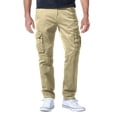 thumbnail image 1 of Pantalones cargo para hombre que combinan con estilo casual, trabajo al aire libre, color albaricoque 32, 1 of 5