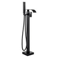 thumbnail image 3 of Stand Alone Tub Faucet, High-Pressure Standing Shower Faucets with Handheld Shower for Apartments(C), 3 of 9