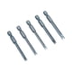 thumbnail image 1 of Juego de puntas de destornillador en forma de U magnético U4-U8 de 1/4" de vástago hexagonal de 2.56" de longitud de Uxcell, 1 of 5