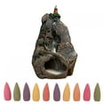thumbnail image 1 of Gupbes Landscape Style Incense Burner, Backflow Incense Holder, For Health Club Home Office, 1 of 8