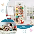 thumbnail image 6 of iMounTEK Large Stuffed Animal Storage 63x23x15in PVC Plush Stuffed Animal Zoo Holder for Kids Room, 6 of 11