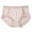 C, variant on PMVFHDE Silk Briefs Cotton Gusset Mid Waist Seamless Breathable Lace Mesh Womens Underwear A,XL