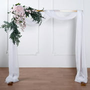 18Ft Wedding Arch Draping Fabric Backdrop Drapery For Parties Ceiling Wedding Arch Reception Drapery Fabric Décor