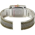 thumbnail image 3 of Blekon Collections Women's Fashion Rectangle Face Braided Designed Bangle Cuff Watch, 3 of 5