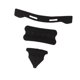 thumbnail image 2 of Kit de acolchado para casco Almohadillas para casco Inserto reutilizable Accesorios cómodos Cojines Negro, 2 of 8
