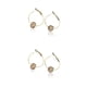 thumbnail image 1 of Pendientes de aro Sonducket Joyería de moda Cuenta Dorada Type2 NO2, 1 of 6