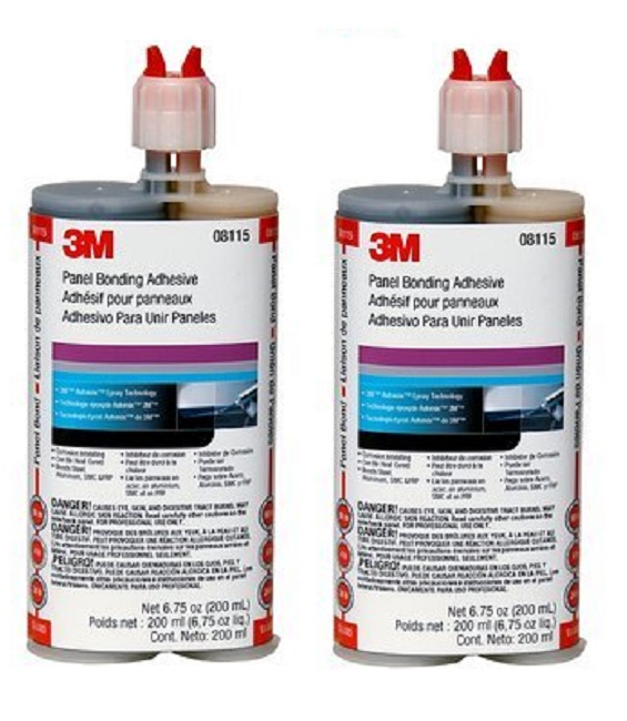 3M 08115 Panel Bonding Adhesive, 200 ml, 2 Pack