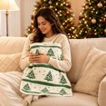 thumbnail image 6 of LEFXSMR Christmas Throw Blanket for Couch Knee Thigh Warm Flannel Holiday Blanket Chritsmas Decorations for Home Sofa Bed, 39.37*27.56", 6 of 6