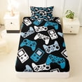 thumbnail image 3 of Erosebridal Boys Gamer Twin Sheet Sets,Gamepad Young Man Video Games Bedding For Classic Retro Gaming Lovers 3pcs, 3 of 6