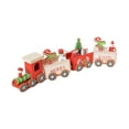 thumbnail image 3 of figatia Christmas Train Christmas Decoration Gift Tabletop Decor Mini Train Figurine for, 3 of 9