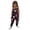 Blue, variant on Girls' Halloween Print Tank Jumpsuit Romper with Harem Pants Pants Girls 7-8 Years