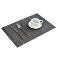 thumbnail image 2 of LinyerSimple Design Table Mat Eco-friendly PVC Table Dining Pad Waterproof Heat Insulation Tablecloth, White, 2 of 4