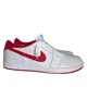 thumbnail image 2 of Ni-k-e Air Jordan 1 White Red Retro Low OG Leather Sneakers AJ1 Men Size 16 NEW!, 2 of 6
