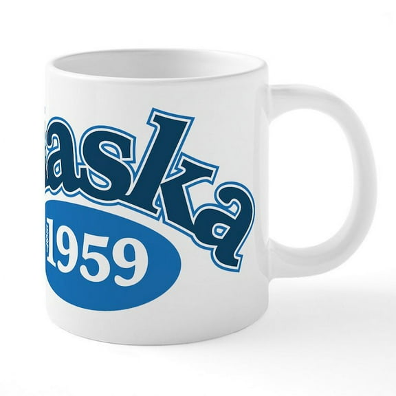 CafePress - Alaska Mugs - 20 Oz White Ceramic Mega Mug