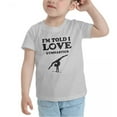 thumbnail image 3 of I'm Told I love Gymnastics Cute Toddler T Shirts for Boys Girls (Gray, Youth XL), 3 of 5