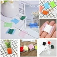 thumbnail image 5 of BUYISI Efficient And Practical Plastic Bobbins Spool Thread Card Set Of 100 Organize Your Embroidery Floss With Ease Pink-100Pcs, 5 of 5