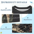 thumbnail image 2 of FORMRS Boys Rash Guard Short Sleeves Swim Shirt Quick Dry UPF 50+ Sun Protection, Sizes 3-12T, Skeleton with Flowers Pattern, 2 of 6