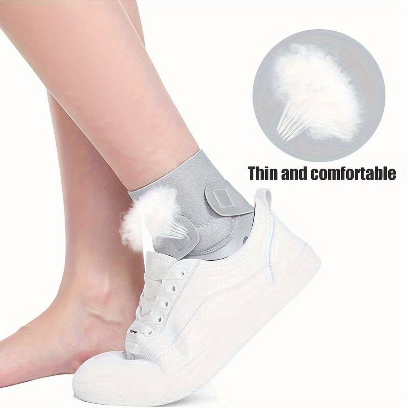Universal Adjustable Ankle Brace - Breathable & Silicone-Enhanced Support - Durable Neoprene Foot Sleeve for Unisex - Customizable Fit for Sports