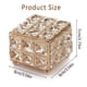 thumbnail image 5 of Caja de almacenamiento de maquillaje de cristal europeo - Oro Ormromra 2035595-1, 5 of 8