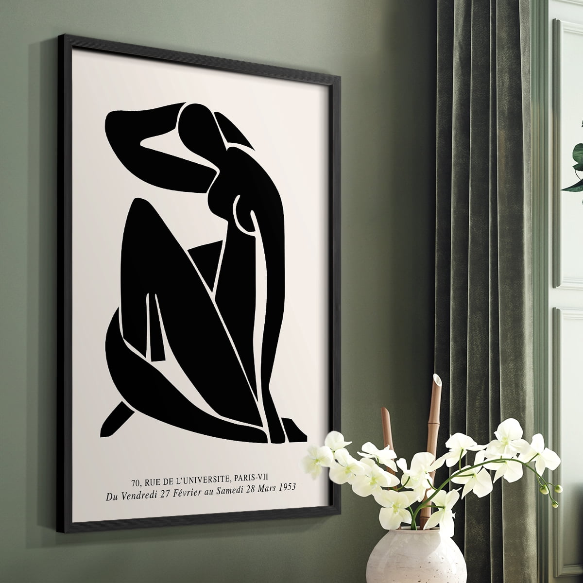 Matisse LVI Framed Print - Solid Wood