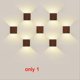 thumbnail image 4 of Wood Grain Bedroom Bedside Wall Lamp Background Corridor Lamp B, 4 of 5